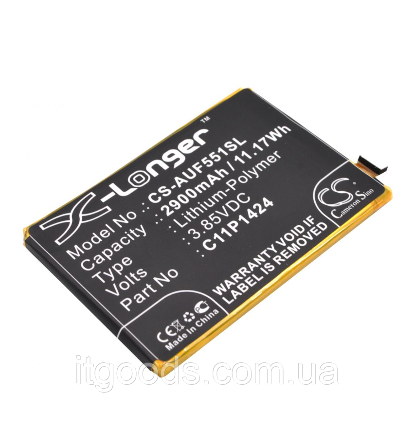 Акумуляторна батарея для Asus C11P1424 2900mAh Li-Pol Zenfone 2 ZE550ML Z008D | ZE551ML Z00AD