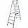 Двостороння драбина-стрем'янка KRAUSE Dopplo (2х8 сходинок) (120441), фото 2