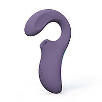 Кліторально-вагінальний звуковий стимулятор LELO Enigma WAVE Cyber Purple, фото 3