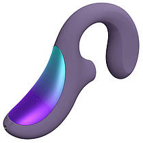 Кліторально-вагінальний звуковий стимулятор LELO Enigma WAVE Cyber Purple, фото 4