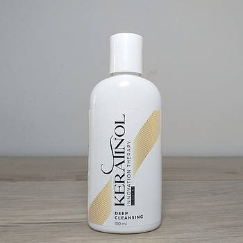 Шампунь для глибокого очищення волосся та шкіри голови KERATINOL Innovation Therapy 100 мл (X-1173)