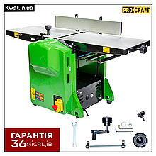 Фугувально-рейсмусний верстат 1800 ВтProcraft PD2200 8000 об хв Ширина стругання 254 мм Глибина до 3 мм