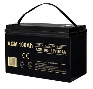 Акумулятор AGM 12v 100ah volt polska, фото 3