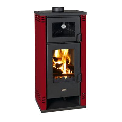 Піч з духовкою PRITY K2 GT F, 8,1 кВт, червона