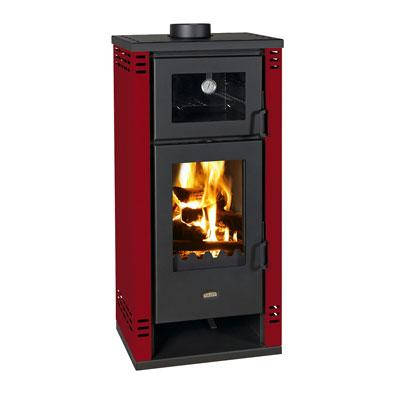 Піч з духовкою PRITY K2 GT F, 8,1 кВт, червона, фото 1