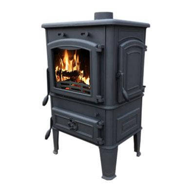 Печь FerGuss MAGMA SD 10,2 кВт, крышка elipsa, с шибером, боковые дверцы, фото 1