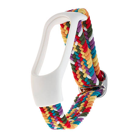 Ремінець Braided Buckle Enhanced Mi Band 3/4/5/6/7 Colorful, фото 1