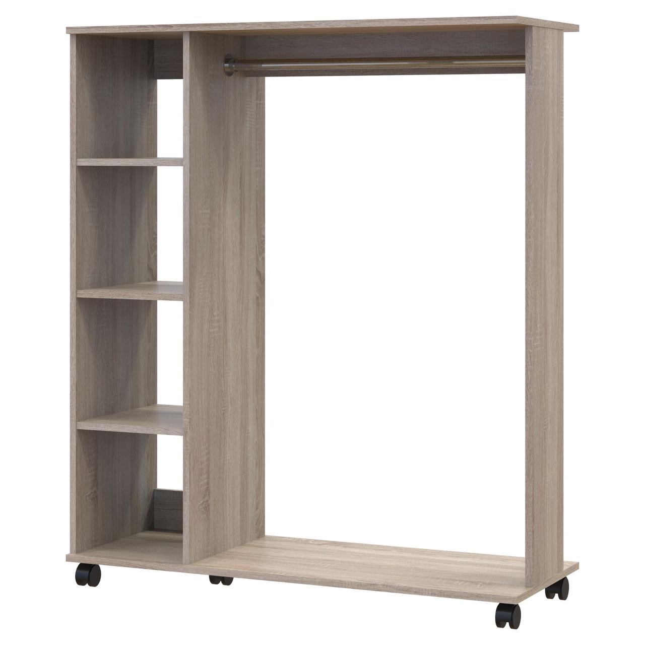 Гардеробна стійка Doros Д1 100х41,6х129,4 см Дуб сонома (DRS-011421), фото 1