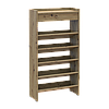 Полиця для взуття Doros Райлі 60х25х113 см Дуб артизан (DRS-011460), фото 3