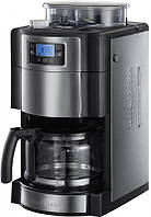 Кавоварка з помолом зерна, крапельна Russell Hobbs ECO1195 (1000 Вт, 1.5 л, підтримка тепла, чорна)