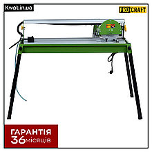 Плиткоріз електричний 800 Вт Procraft PF720/200 Диск 200 мм Кут нахилу 0° - 45° Глибина різу 32 мм