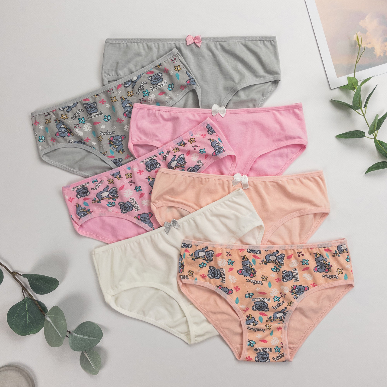 Труси сліпи дитячі тижневки Nicoletta Туреччина 7 (12-13 років) | 7 шт.