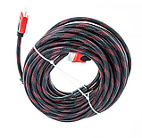 Швидкісний кабель HDMI — HDMI круглий 1.4v 5 м, фото 5