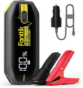 Пусковий пристрій Fanttik T8 MAX 4000A Jump Starter (24000mAh), Yellow