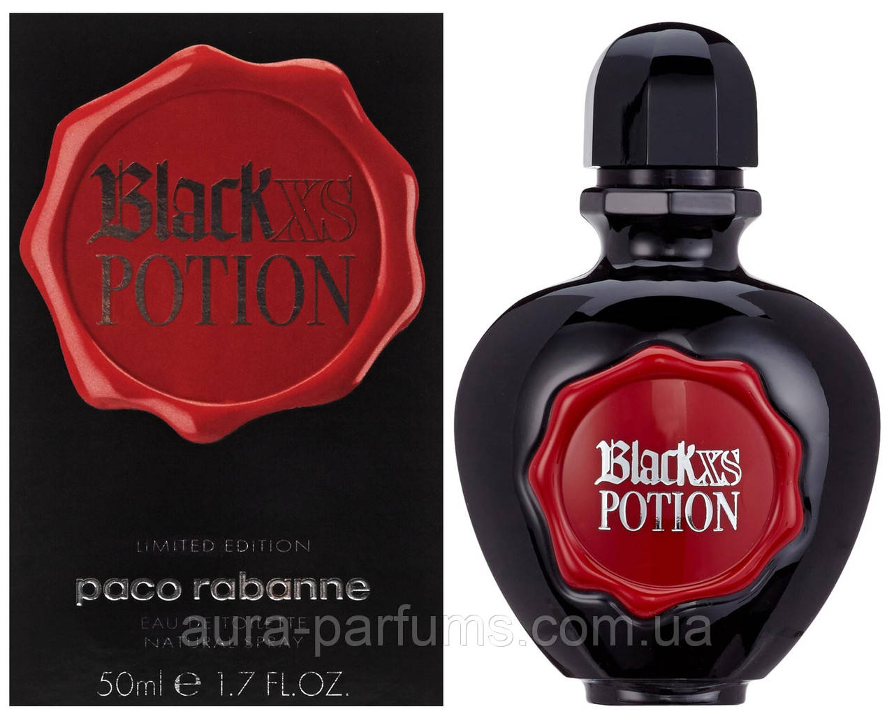Жіночі парфуми Paco Rabanne Black XS Potion for Her Туалетна вода 50 ml/мл