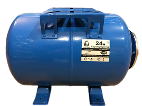 Бак-гідроакумулятор горизонтальний Lider 210001 24л синій