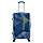 Валіза Semi Line 24" (M) Blue Pattern (T5652-2), фото 4