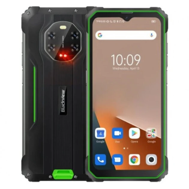 Blackview BL8800 Pro 8/128GB Green Захищений смартфон MediaTek Dimensity 700 8380 мАг