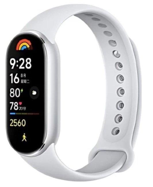 Фітнес-браслет Xiaomi Smart Band 9 Glacier Silver (BHR8340GL)
