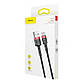 Кабель Type-C на USB Series Fast Charging Data Cable (1m, 100W, 3A, 480 Mbps). Black-Red, фото 8