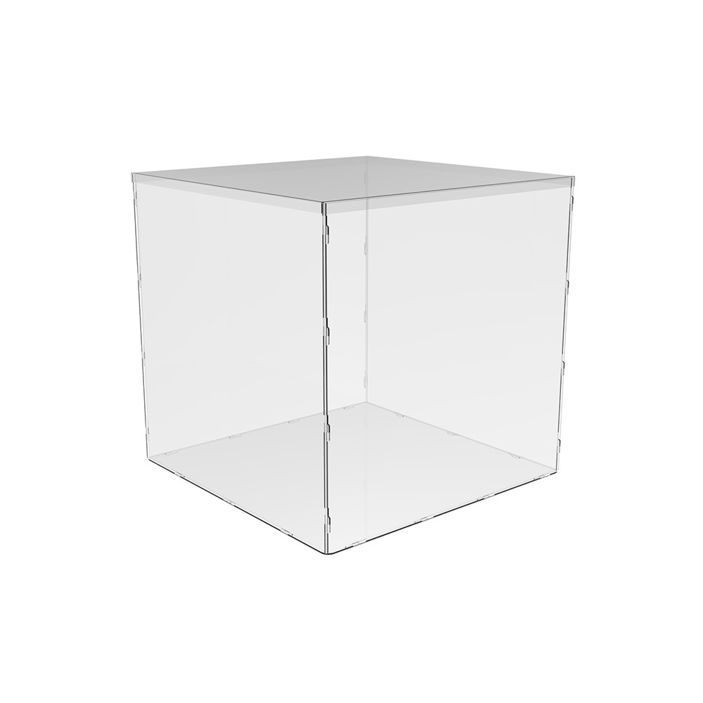 Коробка акрилова EKOSTAR 400х400х400 з кришкою