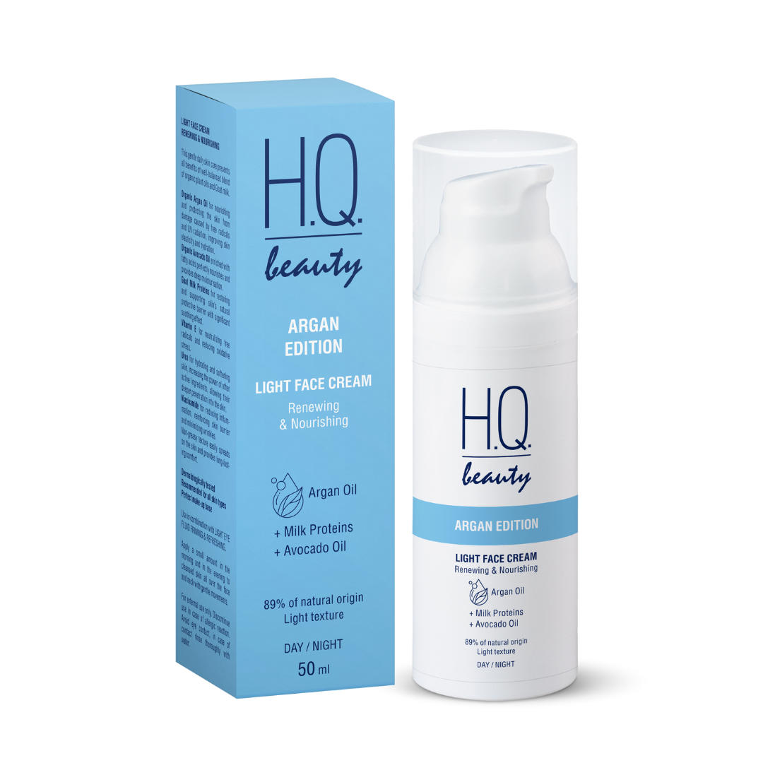 Крем для обличчя живлення та відновлення H.Q.Beauty Argan Edition 50мл