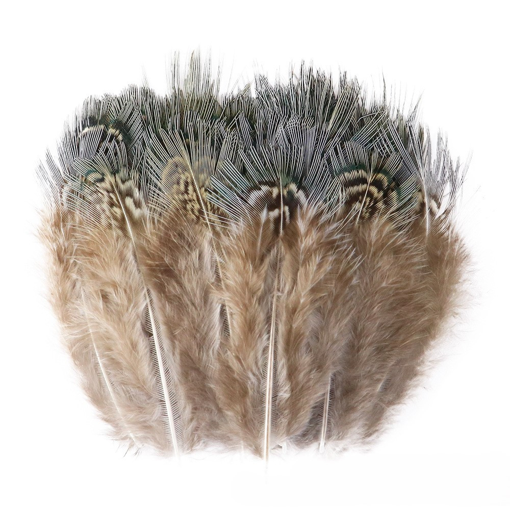 Пір'я фазана 4-7 см 10 шт., фото 1