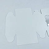 ▶ УЦІНКА! Коробка для бенто-торта, 170*170*90 мм, з вікном, біла, фото 3