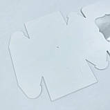 ▶ УЦІНКА! Коробка для бенто-торта, 170*170*90 мм, з вікном, біла, фото 2