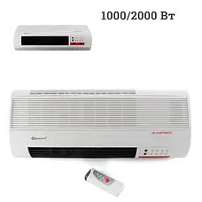 Настінний нагрівач із пультом керування Domotec 5961MS теплова завіса, 2 режими обігрівання, холодне обдування,, фото 5