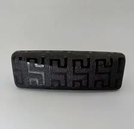 Футляр чохол для окулярів Attika твердий всередині з м'якою оксамитною синтетичною тканиною, фото 1