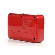 Радіоприймач акумуляторний BKK S61 Радіоколонка з FM USB MicroSD, фото 5
