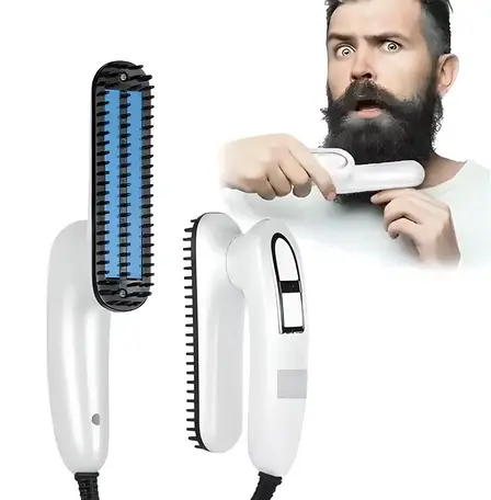 Праска-Гребінь випрямляч для бороди та волосся Beard Hair Straightener EL-1319, фото 1