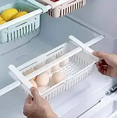 Органайзер на холодильник strechable hanging storage rack, Контейнер для холодильника, фото 4