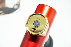 Портативний ручний масажер пістолет для тіла Fascial Gun Mini Red, фото 5