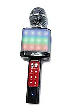 Караоке мікрофон WSTER WS-1828 з LED-підсвіткою (4 Голоси/USB/Bluetooth), фото 4