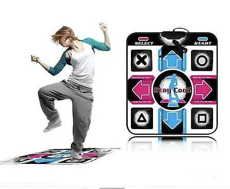 Килимок танцювальний музичний DANCE MAT PC+TV USB/танці/Ігри/Фітнес, фото 1