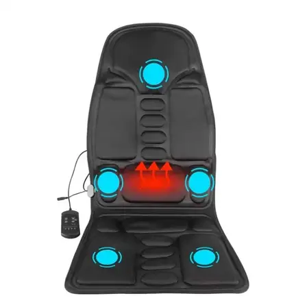 Масажна накидка на крісло Massage JB-100B 12/220V LY61, фото 1