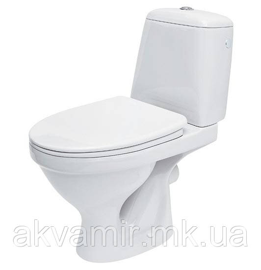 Компакт унітаз Cersanit EKO E011 з кришкою з поліпропілену, фото 1