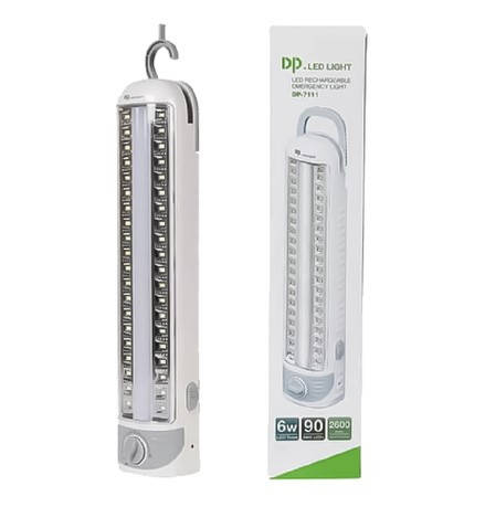 Акумуляторний ліхтар-Лампа DP LED6W+4W акумуляторний світильник, фото 1