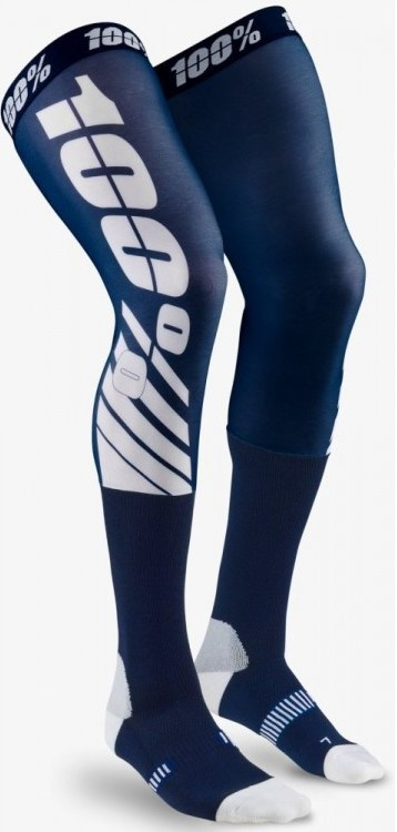 Мотошкарпетки Ride 100% REV Knee Brace синій S/M