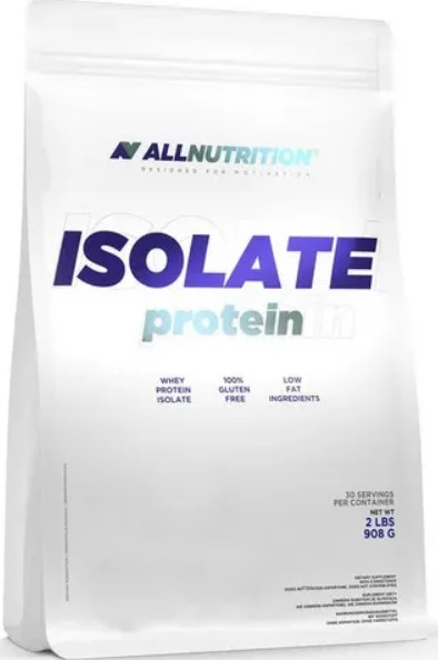 Ізолят All Nutrition Isolate Protein 908 г шоколад фундук