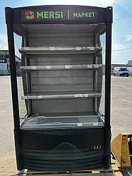Регал холодильний 1,2 м. бу. горка холодильная