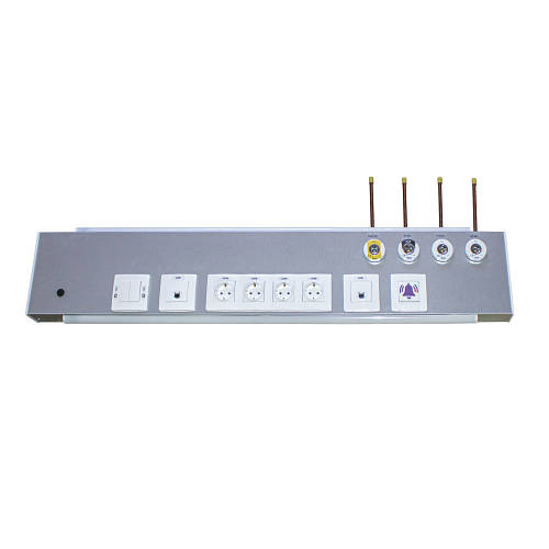 Консоль настенная, панель прикроватная универсальная Медфлоу-13, две ...