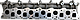 Головка блоку Nissan Patrol, 2,8D, RD28, CAM, 1104120V91, 11040-G9825, AMC 908501, фото 4