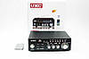 Підсилювач UKC AK-688BT — Bluetooth, USB,SD,FM, MP3! Караоке 2х канальний, фото 8
