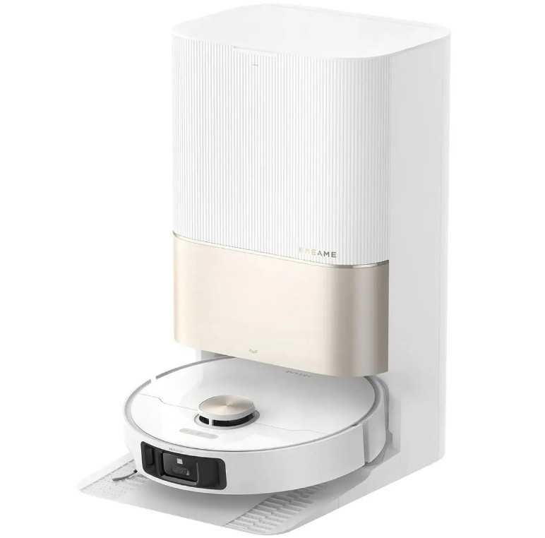Робот-пилосос з вологим прибиранням Dreame X40 Ultra Complete White