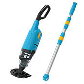 Пилосос ручний акумуляторний Bridge зі штангою  для басейнів і СПА