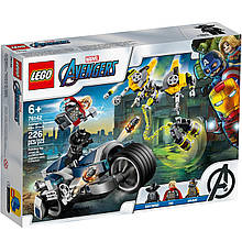 Конструктор LEGO Marvel Super Heroes 76142 Месники Атака на спортбайці