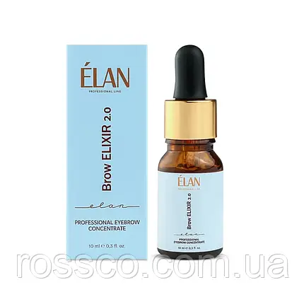 Концентрат Elan Brow ELIXIR 2.0 професійний для догляду за бровами, фото 3